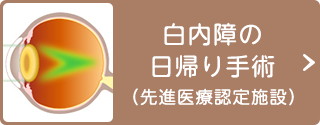 白内障の日帰り手術 （先進医療認定施設）